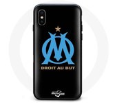 Funda Iphone XS max fútbol olympique de marsella azul