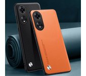 Funda de cuero PU lisa para OPPO A58 A78 4G A98 5G cubierta trasera mate protección de silicona a prueba de golpes funda de teléfono con borde suave para OPPO A17 A97 Reno 8T For Reno 8T 5G negro