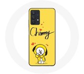 Coque pour Samsung Galaxy A32 5G BTS Bangtan Garçons BT21 Chimmy Jimin Fond Jaune