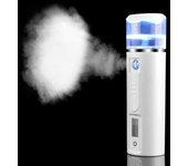 Pulverizador ultrasónico Nano Mist, enfriador, vaporizador facial, humectante, vaporizador, humidificador, vaporizador Facial, hidratante, señor nebulizador, enfriador, herramienta para el cuidado de la piel blanco