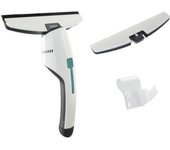 LEIFHEIT 51035 - Aspirador de ventanas y baños Nemo - Depósito de 60ml - Autonomía 45min - IPX7 - Diseño ergonómico y delgado