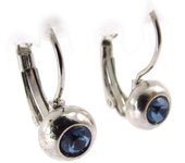 Les Trésors De Lily [J6236] - Pendientes de diseño 'Sissi' azules azul