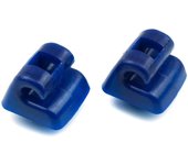 ESC Auto Parts ESR505 2 Piezas Sujetador de Visera Parasol para Mercedes Clase E W123 W124 W126 W140 W201 Color Azul Envío Rápido