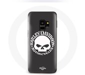Funda para Samsung Galaxy S9 con calavera de Harley Davidson Motors