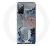 Coque pour Samsung Galaxy S20 FE Fond de texture abstraite gris