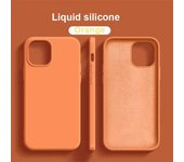 Funda original de silicona líquida de lujo para iPhone 11, 12, 13, 14, 15 y 16 Pro Max, a prueba de golpes, suave, para 7, 8 Plus, X, XS y XR iPhone 16 Pro Max blanco