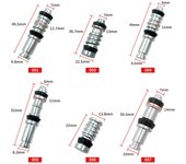 Juego de bomba de freno y embrague para motocicleta de 11/12,7/13,8/14 mm, kits de reparación de émbolo de pistón, accesorios de reparación de plataformas de pistón de cilindro maestro