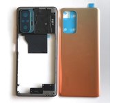 Para Xiaomi Redmi Note 10 Pro M2101K6G batería para Redmi Note 10 Pro Max M2101K6I soporte de marco medio Black Middle Frame