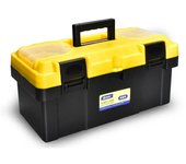 Caja de herramientas portátil, caja de mantenimiento de automóviles, caja de herramientas de almacenamiento de plástico, caja de herramientas multifuncional de hardware Under 15 Inches