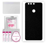 apgo Protective Skin Sticker for the back compatible with TP-Link Neffos N1, Wrap Film, Foil, Vinyl - Pattern Matte Black