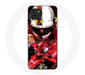 Coque Samsung Galaxy A03 Formule 1 Sebastian Vettel F1 Rouge