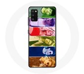 Coque pour samsung galaxy S20 plus Poursuis Tes Rêves Split Visages