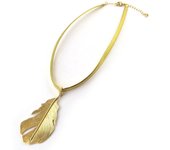 Les Trésors De Lily [N7054] - Collar de diseño 'Navajos' oro oro