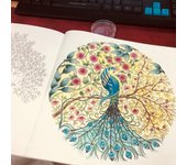 Libro para colorear de 96 páginas, libro de pintura con grafiti, dibujo artístico, cubierta coreana, suministros, lápices de Juguetes DIY