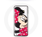 Funda para Samsung Galaxy S9 plus Minnie Mouse Linda Caricatura