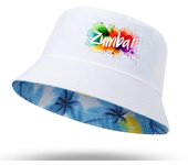 Love Zumba Dance Print Hombres Mujeres Sombrero de cubo Protector solar al aire libre Gorra de playa Sombrero de pescador Sol Senderismo Gorra de pesca 55-60cm