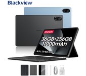 Tableta Blackview MEGA 8 Android 15 4G de 13 pulgadas, 24 GB/36 GB de RAM, 256 GB/512 GB de ROM, Widevine L1 With keyboard azul