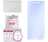 apgo Ultra-Clear 9H Hybrid protective glass compatible with Sony Xperia X Performance, flexible nano glass, great replacement for tempered glass, scra