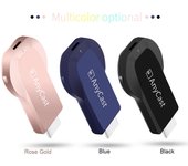 1080P HD AnyCast DLNA Wifi Display Dongle Receptor TV Stick para IOS Android negro