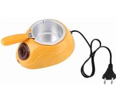 Máquina eléctrica para derretir chocolate y dulces, herramienta de cocina con juego de moldes para hacerlo tú mismo (Amarillo) amarillo