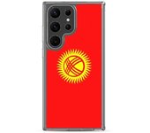 Coque Téléphone - Samsung - Galaxy S20 Ultra - Drapeau Kirghizistan - Souple - Multicolore