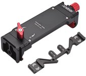 Andoer-Soporte Universal para trípode para tableta, aleación de aluminio, ancho de abrazadera ajustable de 108-242mm negro
