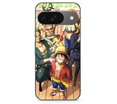 Funda - MANIACASE - Google Pixel 9 - One Piece manga anime - Suave - Negro