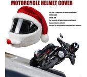 Funda para casco de motocicleta, gorro de Papá Noel, gorro navideño, para mujer y hombre, tapa antipolvo, protección facial completa