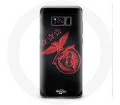 Coque Samsung Galaxy S8 slb benfica fond noir