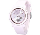 Casio Baby-G Moon And Star Series Reloj analógico digital de resina con correa de cuarzo y esfera rosa BGA-290DS-4A 100M para mujer color rosa