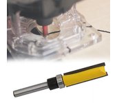 Broca de enrutador 1/4, broca de corte y tallado de aleación dura resistente a la corrosión de alta dureza para madera 1/4*1/2*10