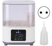 Incubadora de 6 huevos totalmente automática para aves de corral con control de temperatura para granjas.