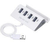 HUB USB OTG con lector de tarjetas 4 en 1 Hub USB3.0 Multi Spliter para PC portátil USB