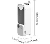 PULUZ PU894 Funda protectora para cámara Funda de silicona Funda para cámara Antiarañazos Compatible con DJI OSMO blanco