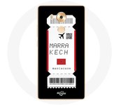 Coque pour Huawei Mate 8 Billet d'avion Marrakech Maroc