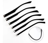 Herramienta de reparación Universal, repuesto antideslizante, montura de gafas, accesorios para gafas, brazo 6.5mm