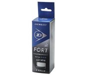 DUNLOP Más de 40 pelotas de tenis de mesa fuertes (Paquete de 3) One Size blanco