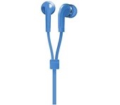 Auriculares STAYER con cremallera y cable azul ST-EPFNBL azul