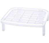 Estante organizador apilable para fregadero de cocina, despensa, cuencos, platos y escurridor de platos WWO66