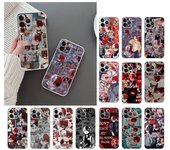 Funda de teléfono para Iphone 14 13 12 11 Pro Max Xs Max Xr X 12mini 14 Plus Se Todoroki My Hero Academia Funda Capa celular iphone 14ProMax