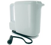 Hervidor Eléctrico 12V 1 Litro 170W Blanco y Azul