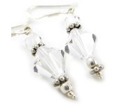 Les Trésors De Lily [C9508] - Plata 'Cristal' BO blanco