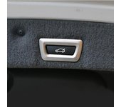 ABS cromado para BMW serie 5 G30 2017 2018, cubierta de interruptor de puerta trasera de coche, accesorios interiores embellecedores