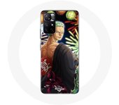 Coque pour Xiaomi Redmi Note 11s 5G One Piece Joyeux noël Zoro Anime Manga