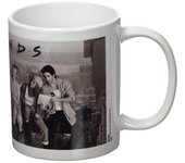 Almuerzo de amigos en un rascacielos Taza One Size negro/blanco