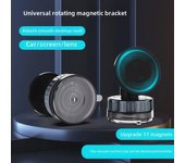 Soporte de teléfono para coche MagSafe con ventosa ultrarresistente - Lavable con agua