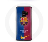 Coque Samsung Galaxy S9 FC Barcelone Logo Équipe de football