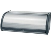 Caja de pan Brabantia con tapa enrollable grande (Acero metálico FPP)