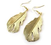 Les Trésors De Lily [N6287] - Boucles 'Navajos' doré oro