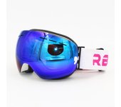 Gafas de esquí antivaho polarizadas, grandes, esféricas, de doble capa, tarjeta, gafas de esquí para miopía, exportación, visión nocturna totalmente recubierta para hombres y mujeres